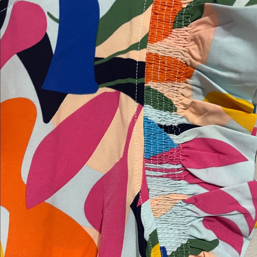 JODIFL Multicolor Abstract Patterned Dress - Picture 4 of 6